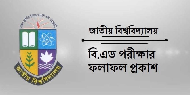 National University B.ED Exam Result