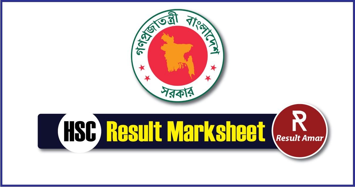 HSC Result Marksheet 2019