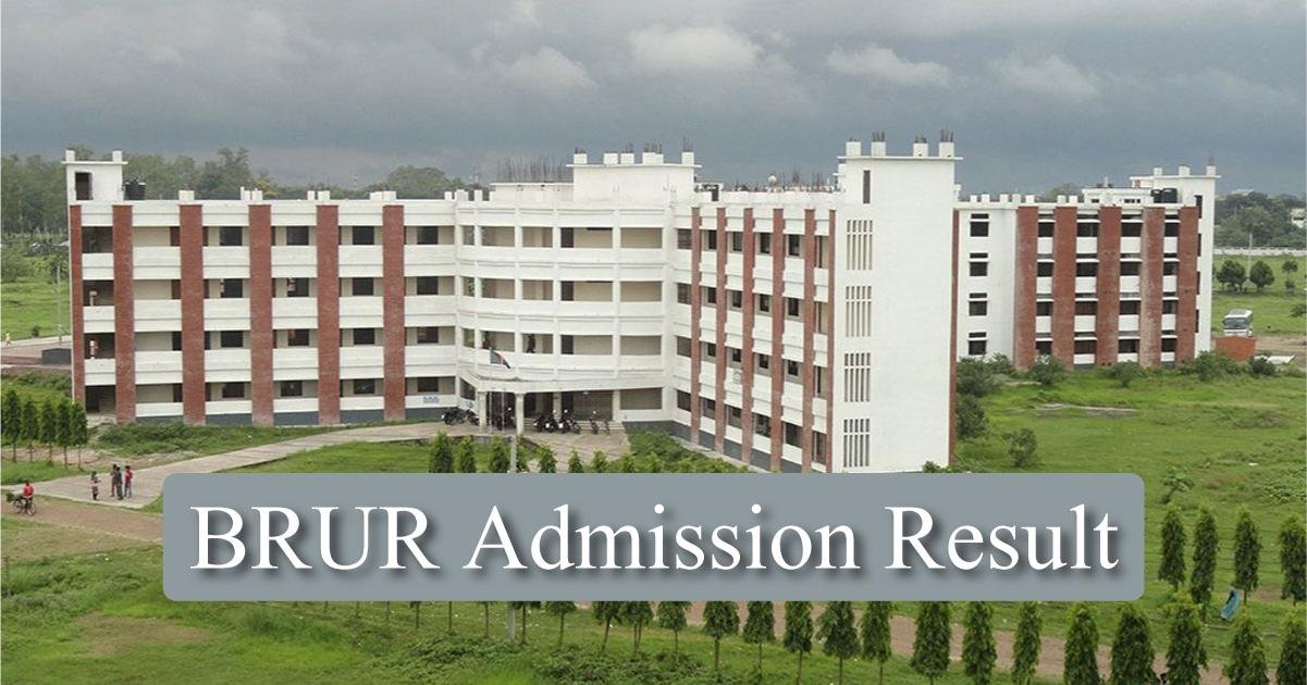 BRUR Admission Result