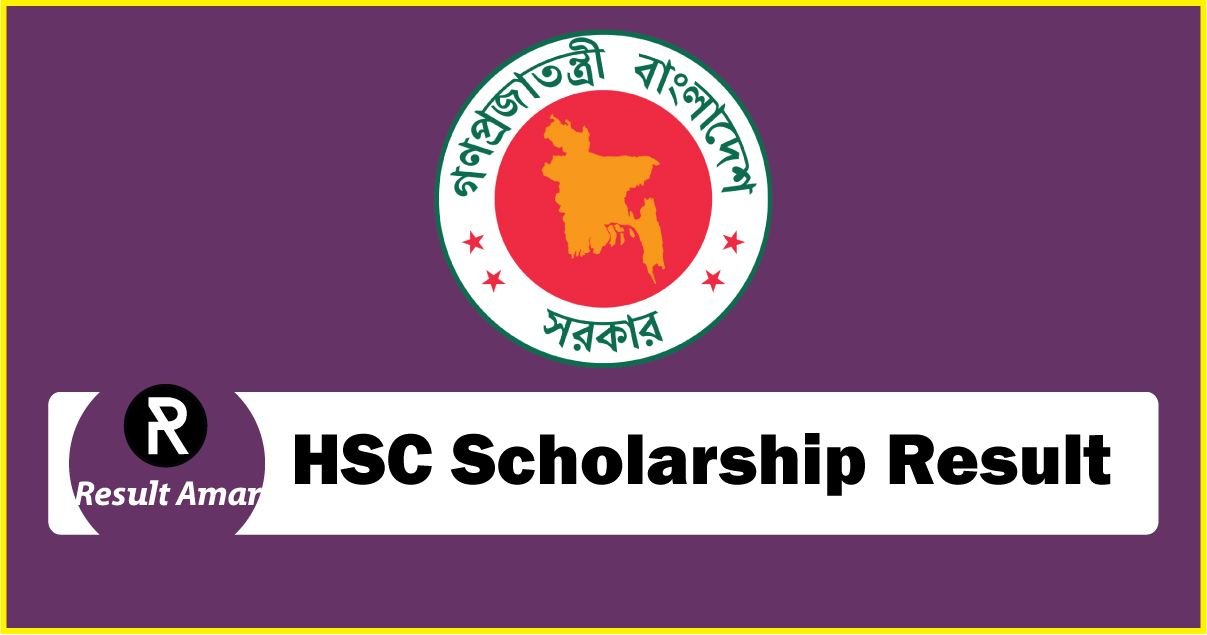 HSC Scholarship Result 2019