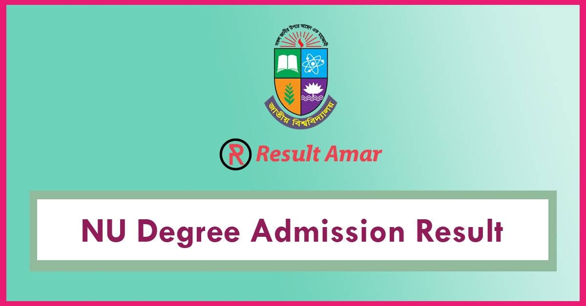 NU Degree Admission Result