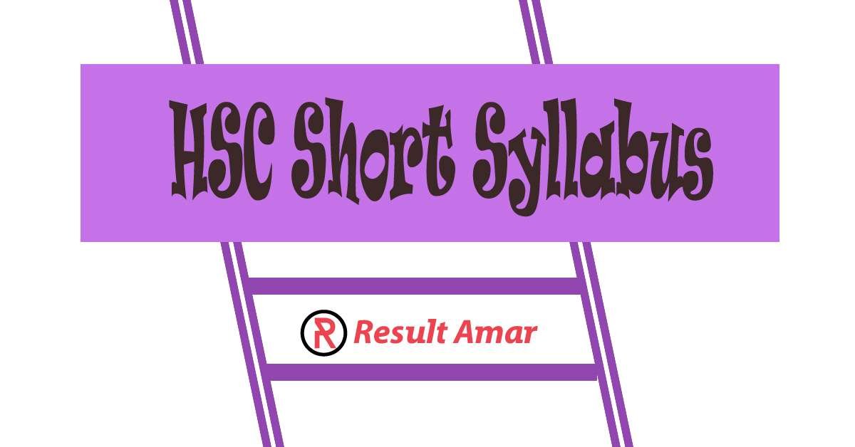 HSC Short Syllabus